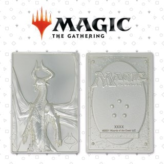 Silver Plated Nicol Bolas Magic The Gathering Limited Edition Collectible