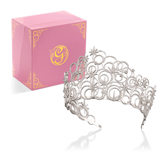 Glinda's Bubble Crown Wicked Replica With Collector Box