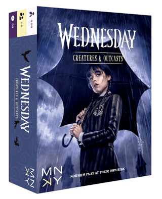 Wednesday Creatures & Outcasts Card Game