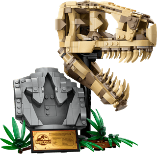 Dinosaur Fossils T Rex Skull LEGO