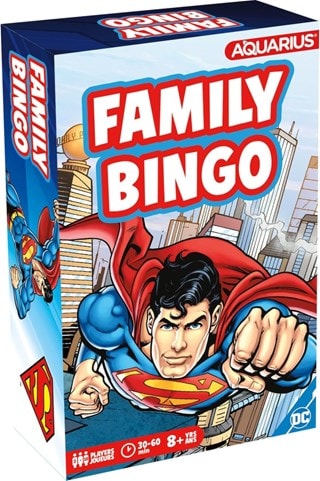 Superman Family Bingo Game