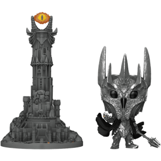 Sauron With The Tower Of Barad-Dur Glow In The Dark (36): Lord Of The Rings Pop Vinyl: Town