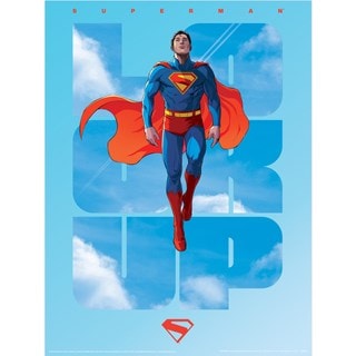 Look Up Superman 30cm x 40cm Print