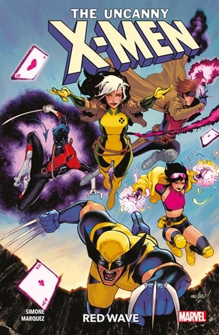 Red Wave Uncanny X-Men Volume 1 Marvel Graphic Novel