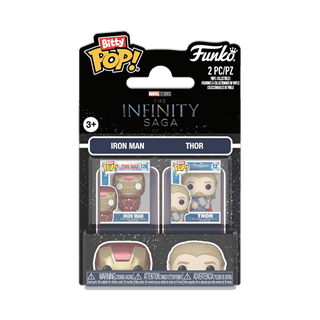 Iron Man & Thor Marvel Funko Bitty Pop 2 Pack