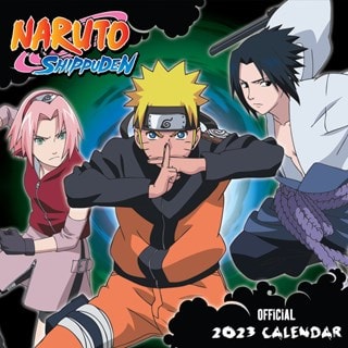 Naruto Shippuden 2023 Square Calendar