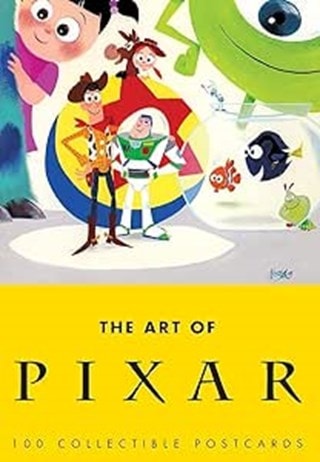 100 Collectable Art Of Pixar Postcards