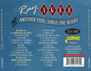 An Introduction to the Blues of Ray Agee: Another Fool Sings the Blues