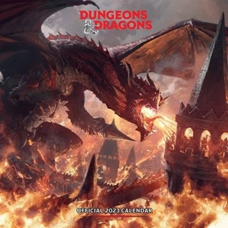 Dungeons & Dragons 2023 Calendar: Square