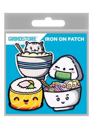 Sushi Iron On Patch Pack