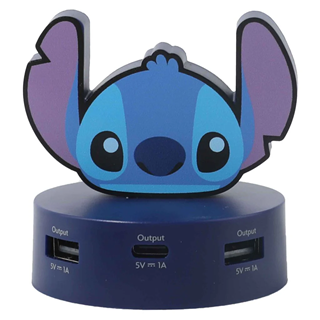 Lilo & Stitch Stitch Head Multi-Port Charging Hub