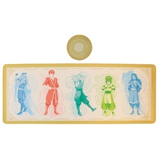 Elements Avatar The Last Airbender XL Desk Pad & Coaster Set