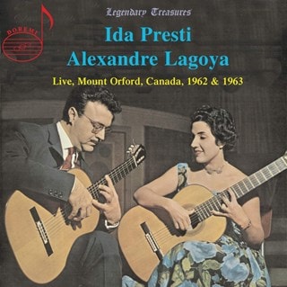 Ida Presti & Alexandre Lagoya: Live, Mount Orford, Canada: 1962 & 1963