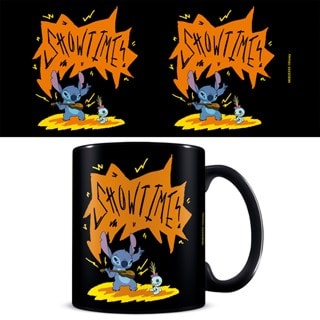 Stitch & Scrump Showtime Lilo & Stitch Black Mug