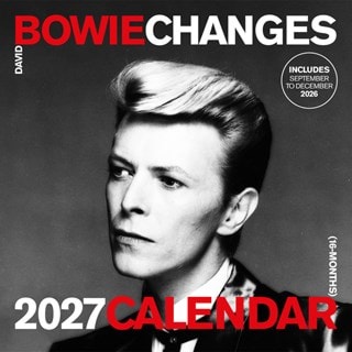 David Bowie Changes 2027 Square Calendar