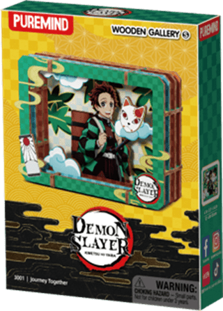 Demon Slayer Journey Together Wooden Gallery Blind Box