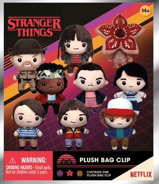 Stranger Things Plush Bag Clip