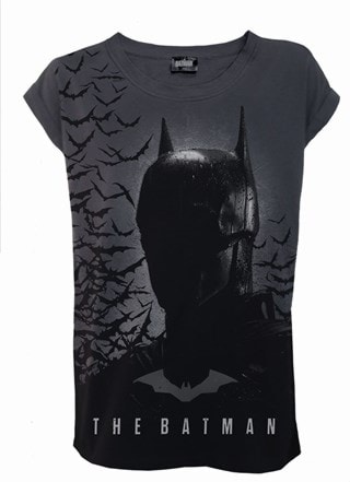Batman Shadow Bats Ladies Tee