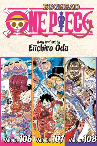 One Piece Omnibus Edition Vol. 36: (Includes vols. 106, 107 & 108) Paperback By Eiichiro Oda