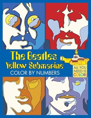 The Beatles Yellow Submarine Colour By Numbers