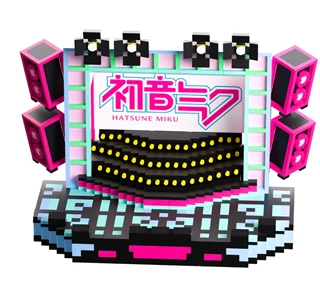 Miku's Stage Hatsune Miku Youtooz Brickset