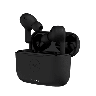 Jays T-Seven Black Active Noise Cancelling True Wireless Bluetooth Earphones