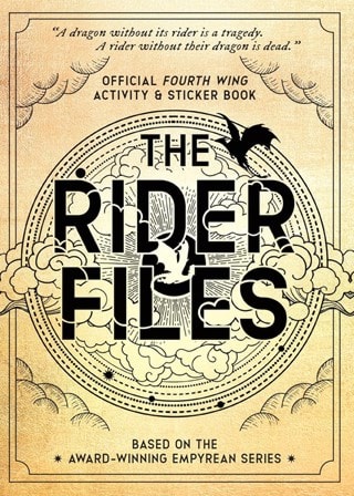 The Rider Files: Official Fourth Wing Activity & Sticker Book Paperback By Entangled