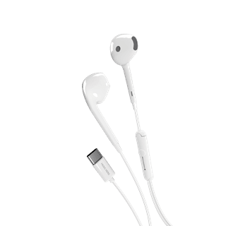 Music Hero Tubb White Usb-C Earphones