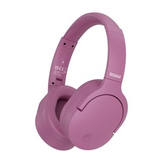 Roam Crux Crocus Pink Bluetooth Over Ear Headphones