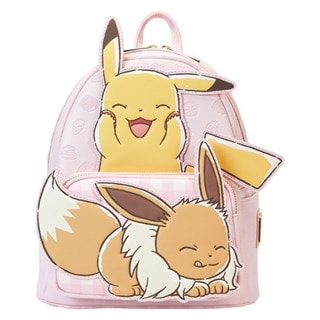 Pikachu & Eevee Pokemon Loungefly Mini Backpack