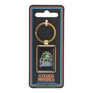 Anxiety Attack Steven Rhodes Keyring