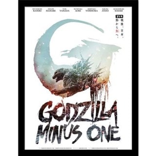 Godzilla Minus One Framed 30cm x 40cm Print