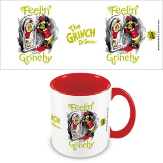 Feelin Grinchy Grinch Coloured Inner Mug
