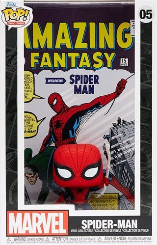 Amazing Spider-Man (05) Marvel Pop Vinyl Cover Art