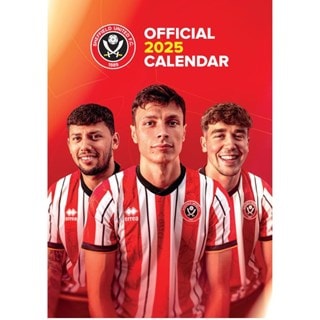 Sheffield United FC 2025 Calendar A3