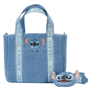 Plush Tote Bag With Coin Bag Lilo & Stitch Loungefly