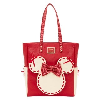 Minnie Mouse Rock The Dots Loungefly Tote Bag