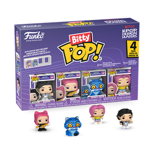 Mira Kpop Demon Hunters Series 1 Funko Bitty Pop 4 Pack