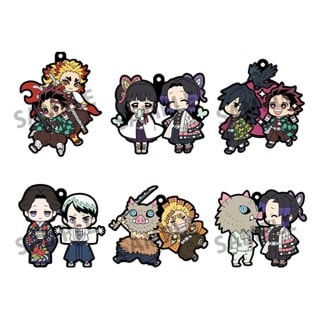 Demon Slayer Kimetsu no Yaiba Rubber Mascot MegaHouse Keychain Assortment