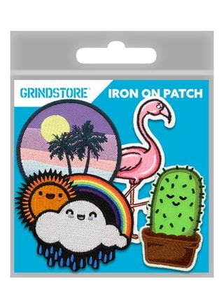Summer Vibes Iron On Patch Pack