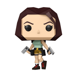 Lara Croft Polygonal Tomb Raider Funko Pop Vinyl