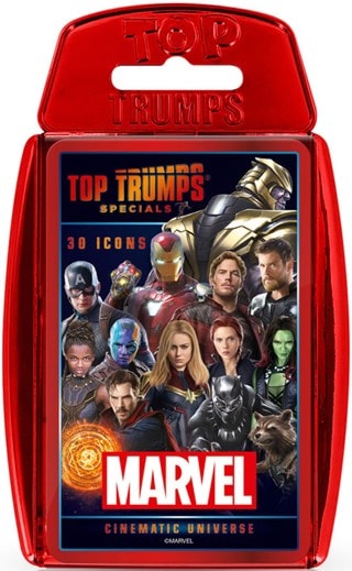 Marvel Cinematic Universe Volume 1 Top Trumps Specials