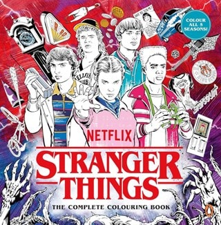 Stranger Things The Complete Seasons 1-5 Colouring Book