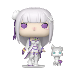 Emilia With Puck 2112 Re:Zero - Starting Life In Another World Funko Pop Vinyl & Buddy