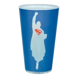 Superman Tapered Glass