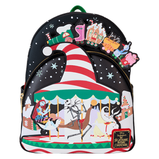 Journey To Christmas Town Nightmare Before Christmas Loungefly Mini Backpack