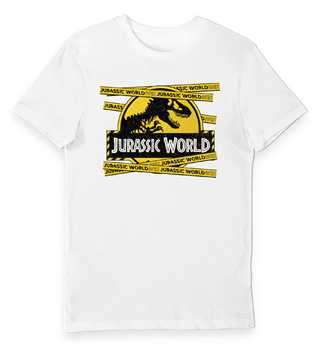 Jurassic World White Tee