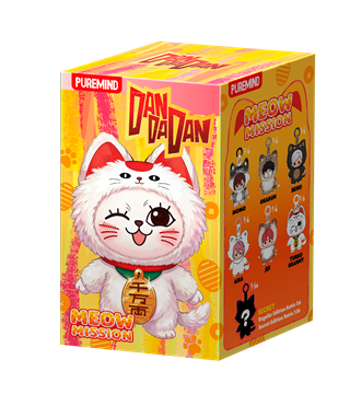 Dandadan Meow Mission Vinyl Plush Keychain Blind Box