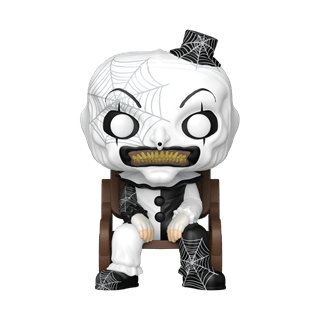 Art The Clown On Rocking Chair 2090 Terrifier hmv Exclusive Funko Pop Vinyl