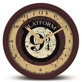 Platform 9 3/4 Harry Potter Desk Clock